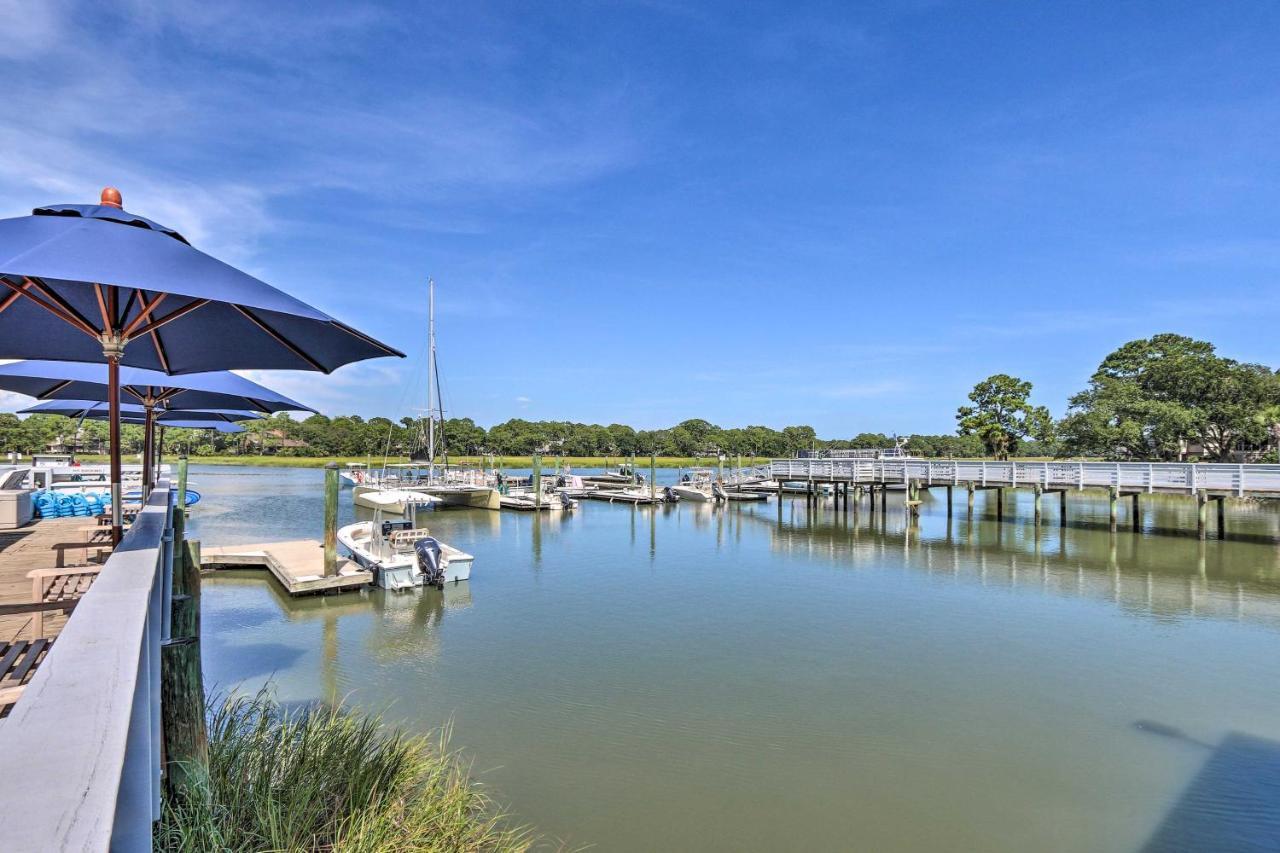 Idyllic Sea Pines Villa Walk To South Beach! Hilton Head Island Exterior photo